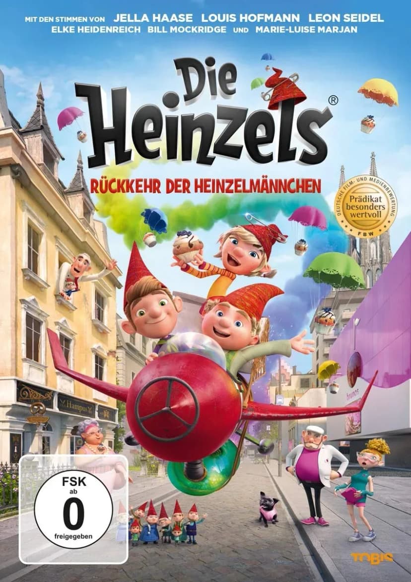 Kinoplakat des Films Die Heinzels – Rückkehr der Heinzelmännchen