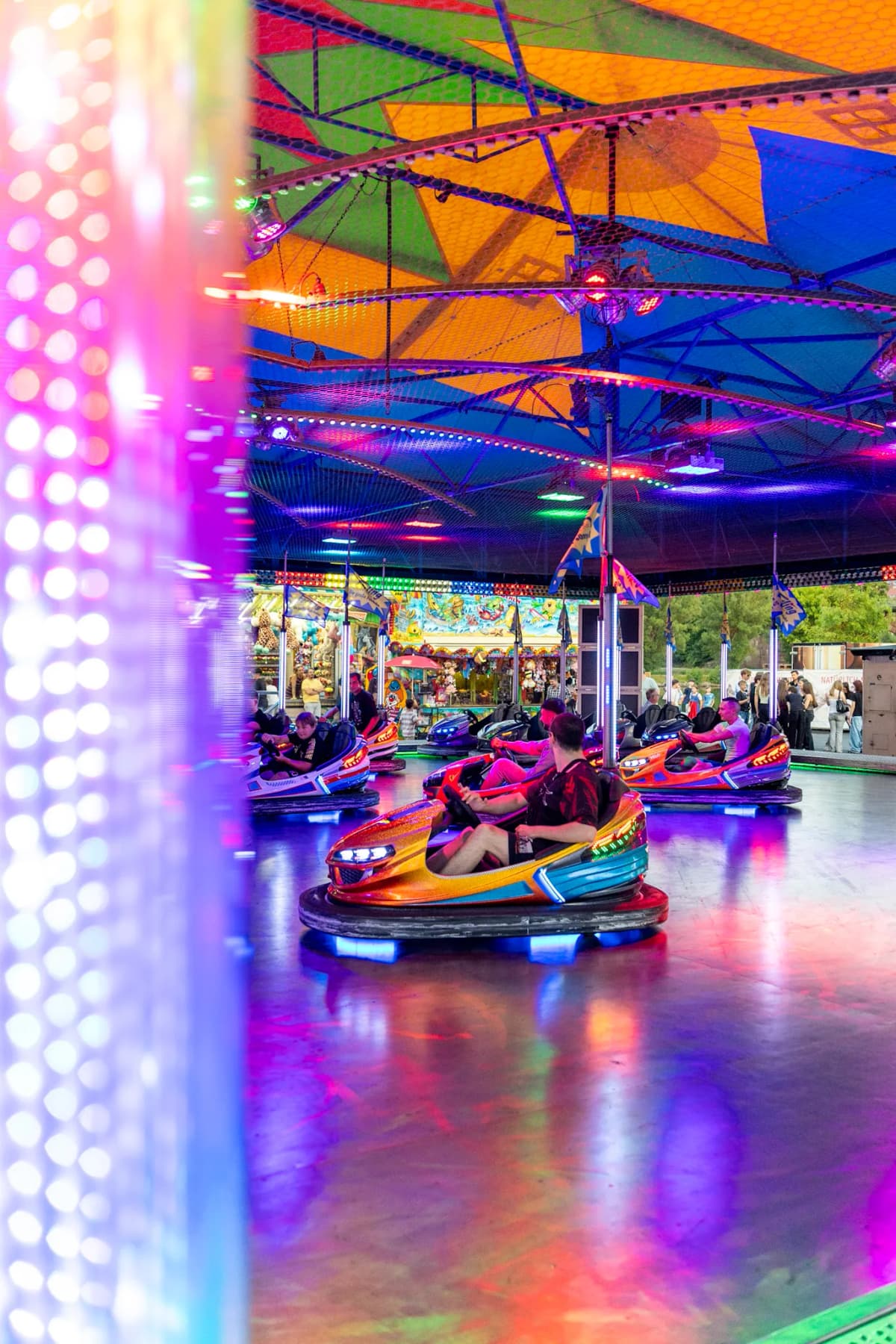 Autoscooter auf der Spessartfestwoche