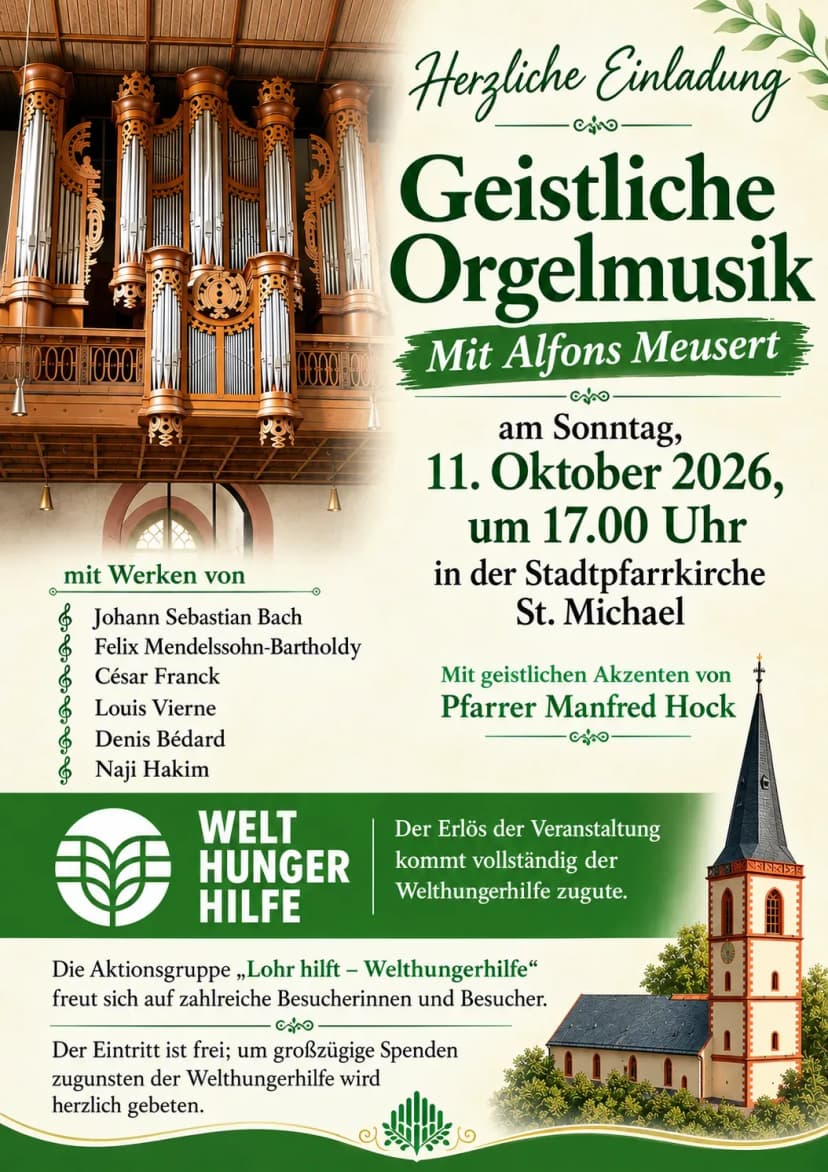 Bild zur Veranstaltung „Geistliche Orgelmusik" — Beschreibung fehlt, bitte ergänzen
