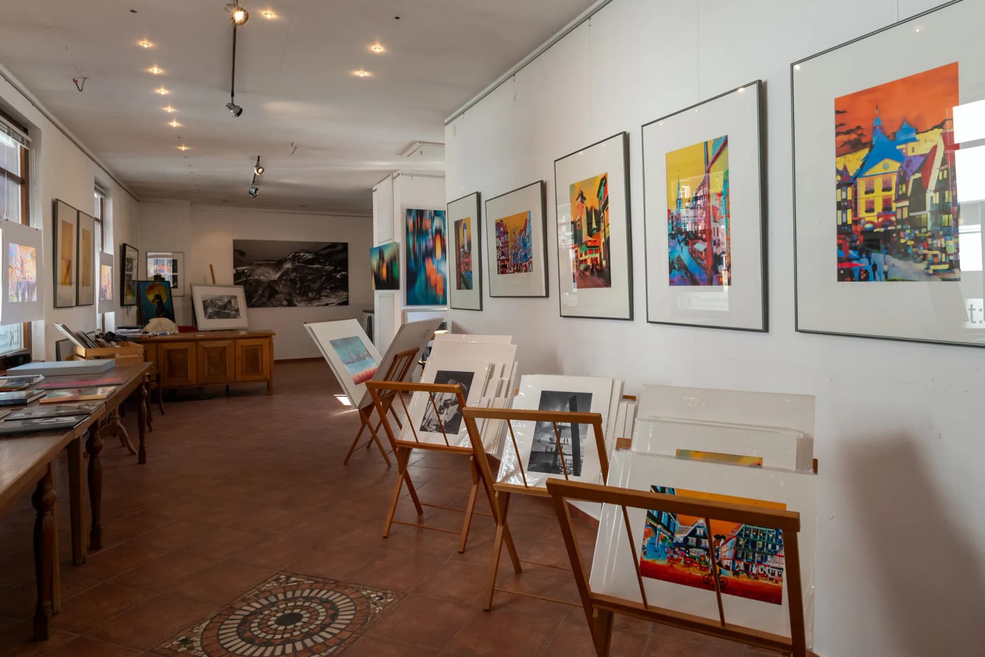 Blick in die Galerie von Thomas Kohnle