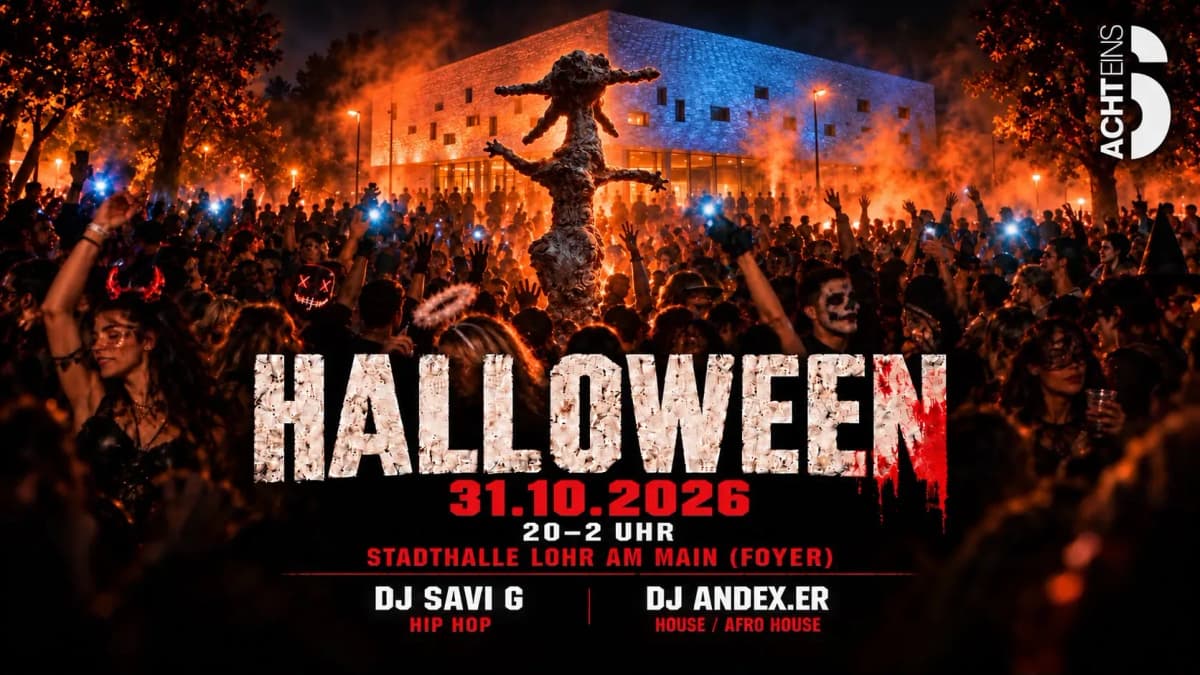 Bild zur Veranstaltung „HALLOWEEN PARTY IN LOHR" — Beschreibung fehlt, bitte ergänzen