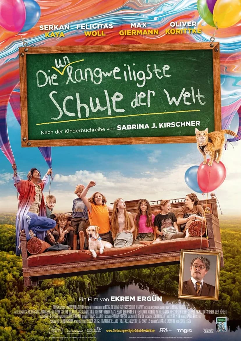 Kinoplakat des Films Die Unlangweiligste Schule