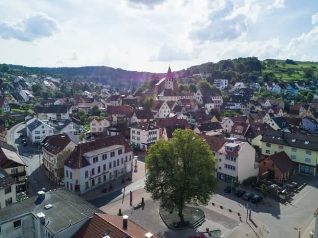 Blick auf Frammersbach