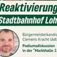 Podiumsdiskussion zur Reaktivierung des Lohrer Stadtbahnhofs