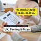 UX, Testing & Pizza - Usabiltity Testessen im Starthouse Spessart