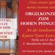 Orgelkonzert zum Hohen Pfingstfest